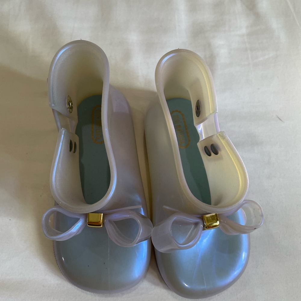 Mini Melissa toddler rain boot like new